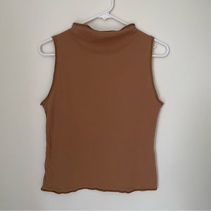 Elizabeth Suzann Sleeveless James Mock Neck